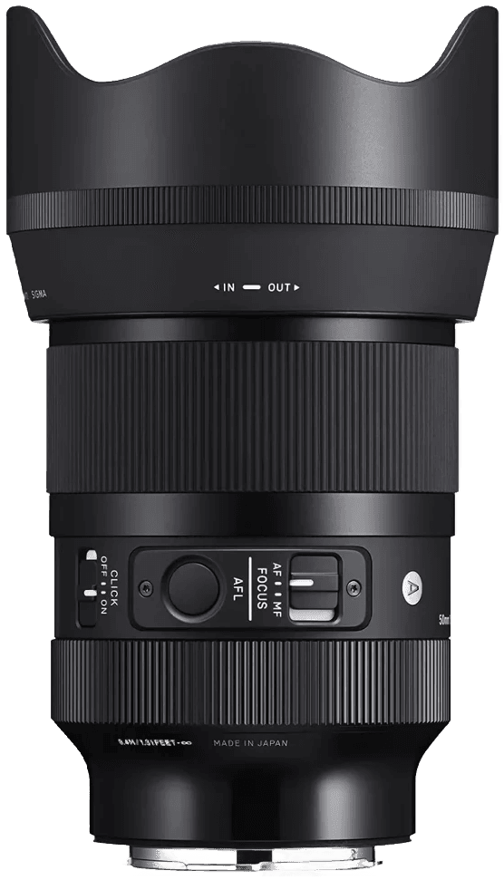 Professional camera lens